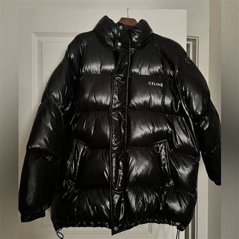 celine puffer jacket women's|authentic celine jackets.